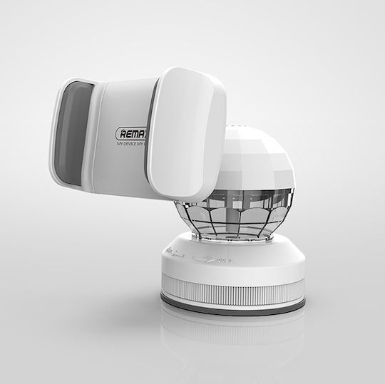 Remax Aroma Suport Auto pentru Telefon cu cârlige reglabile Albă