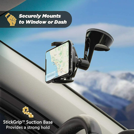 Scosche Βάση Κινητού Αυτοκινήτου MagicGrip Window/Dash με Μαγνήτη