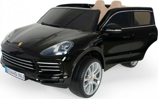 Injusa Porsche Cayenne S Doppelsitzer mit Fernbedienung 12 Volt Schwarze