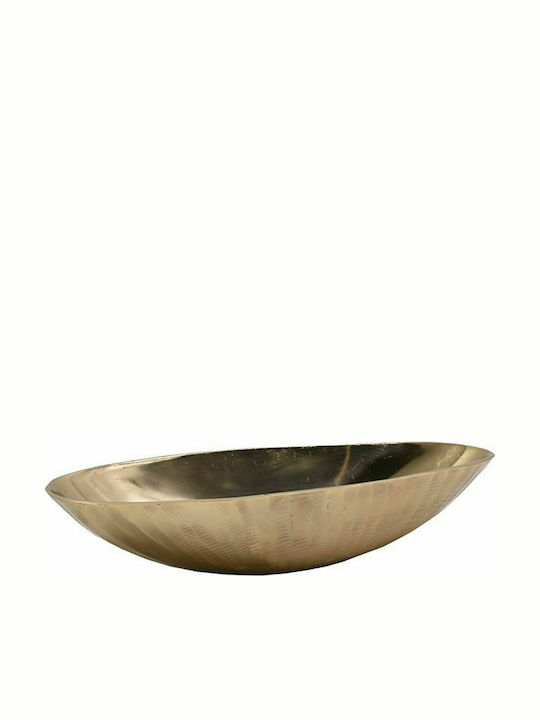 InTheBox Cioto Decorative Bowl Gold 43x18x9cm