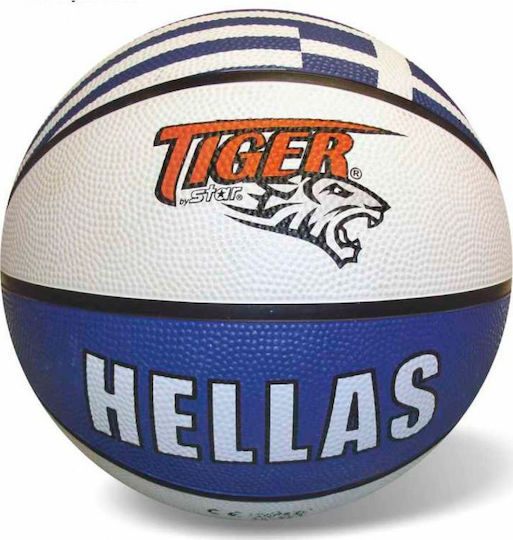Startoys Tiger Hellas Παιδική Μπάλα Μπάσκετ Πολύχρωμη (Διάφορα Σχέδια) 1τμχ
