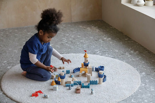 Plan Toys Τουβλάκια Κάστρο με Δράκο Ξύλινα για 3+ Ετών 47τμχ