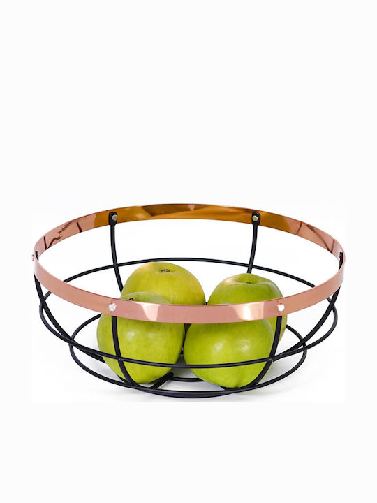 Ankor Fruitieră Metalic Rose Gold 26x26x10.5buc