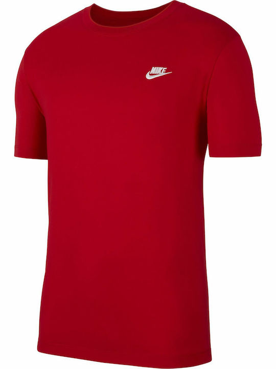 Nike Αθλητικό T-shirt Κόκκινο