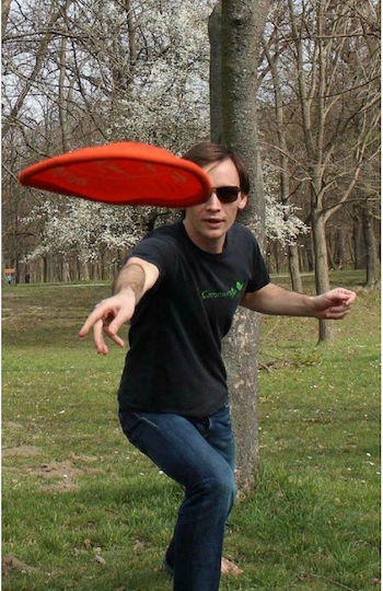 Ticket To The Moon Αναδιπλούμενο Frisbee Πράσινο με Διάμετρο 25 εκ.
