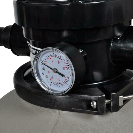 vidaXL Pool Pump Filter Three-Phase with Horsepower 0.8hp and Maximum Water Flow 17000 liters/hour