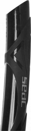 Seac Seac Turtle Black Snorkel with Silicone Mouthpiece