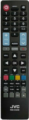 Compatible Remote Control RM-C3230 for Τηλεοράσεις JVC