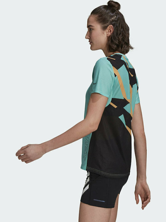 Terrex Parley Agravic TR Pro Women's T-shirt Fast Drying Mint