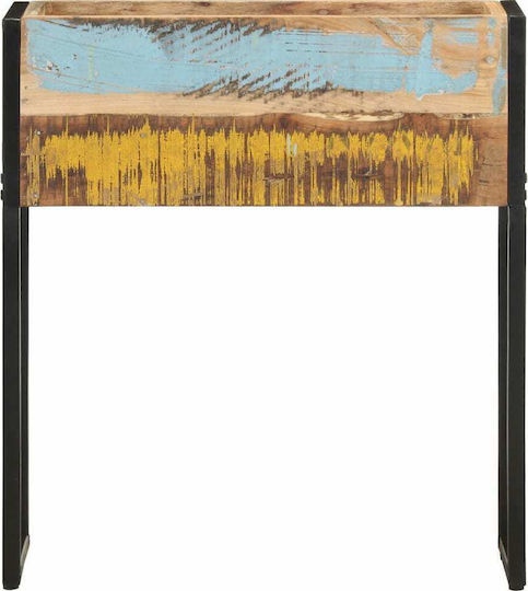 vidaXL Blumenkasten Hölzernes Mehrfarbig 60x20x68cm.