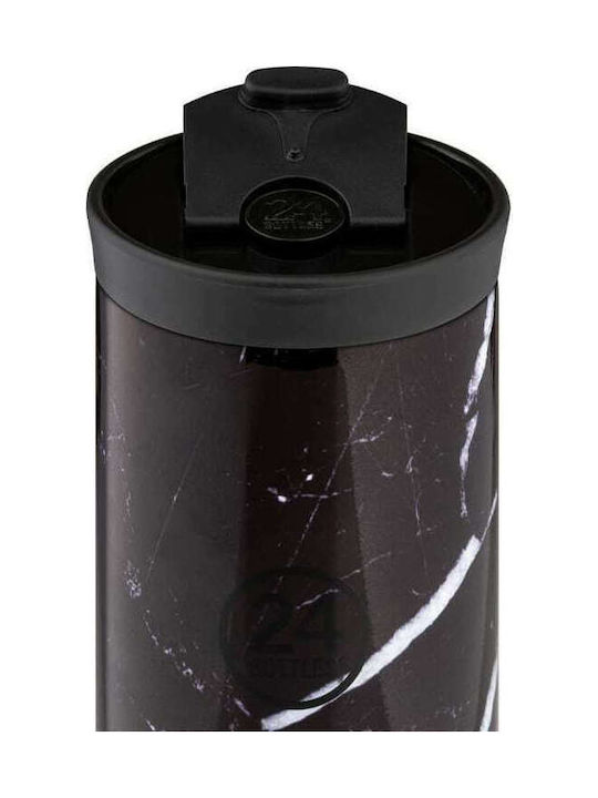 24Bottles Inox Thermo Lunch Box Travel Tumbler Black 350ml