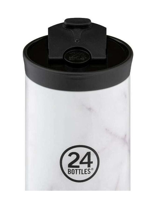 24Bottles Inox Thermo Lunch Box Travel Tumbler White 350ml