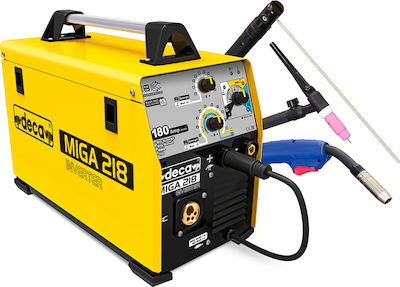 Deca MIGA 218 Ηλεκτροκόλληση Inverter 180A (max) MIG / TIG / Ηλεκτροδίου (MMA)