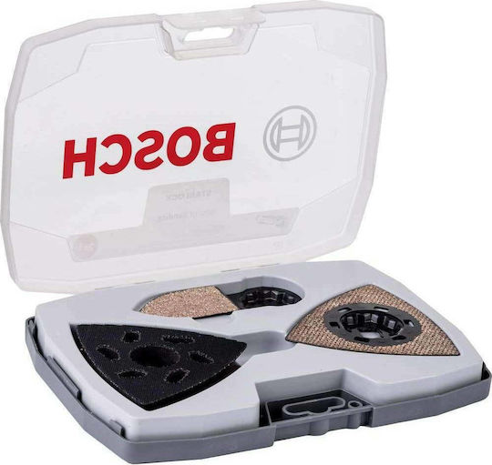 Bosch Set de accesorii pentru șlefuire Starlock Set Accesorii Multifuncționale 3buc 2608664133