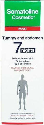 Somatoline Cosmetic Man 7 Nights Tummy And Abdomen Intensive Κρέμα για Λιποδιάλυση 150ml