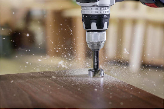 Bosch Τρυπάνι Μεντεσέ για Διαμόρφωση Ακμών σε Μέταλλο \ Ξύλο 35mm x 90mm x 10mm