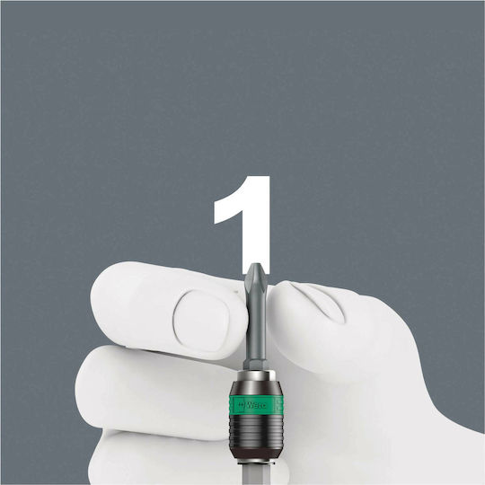 Wera Σετ 10 Μύτες Κατσαβιδιού Allen / Torx Bit Check 10 Tx Universal 2