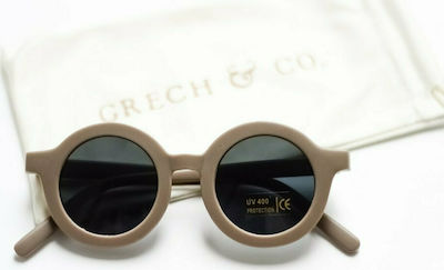 Grech & Co Sustainable Kids Kinder-Sonnenbrillen Stone