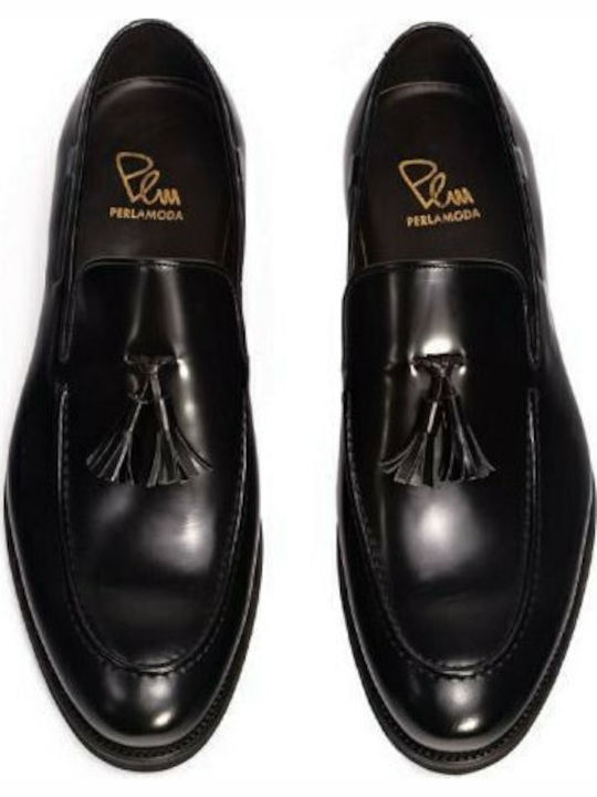Δερμάτινα Ανδρικά Loafers σε Μαύρο Χρώμα