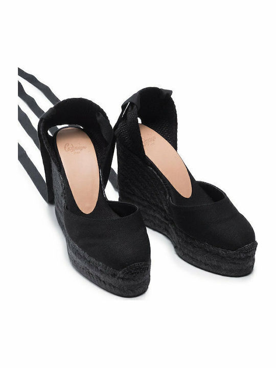 Carina Women's Platform Espadrilles Black