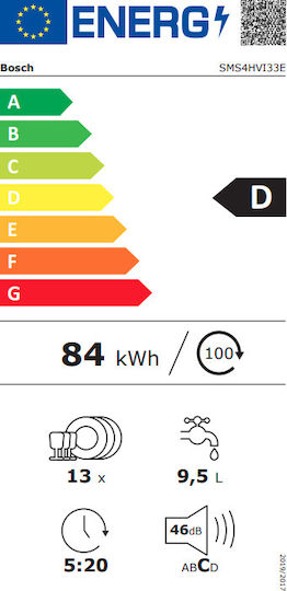 Bosch Freistehender Geschirrspüler mit Wi-Fi für 13 Gedecke B60xH84.5cm Inox