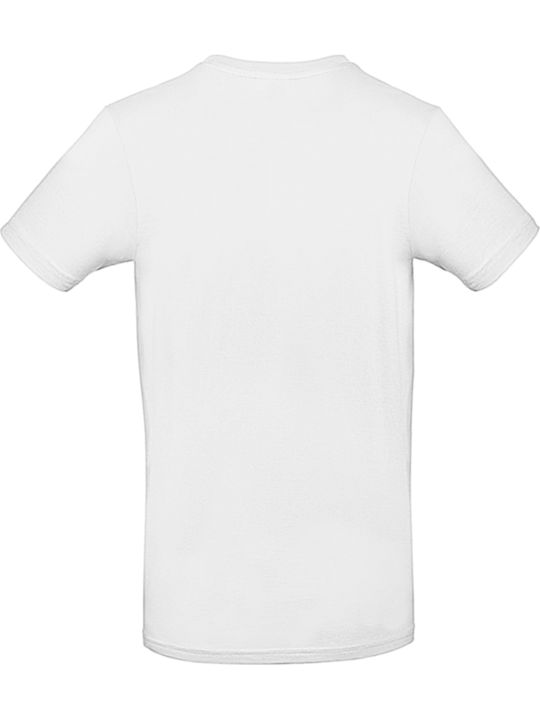 B&C E190 Men's Short Sleeve Promotional T-Shirt White TU03T-001