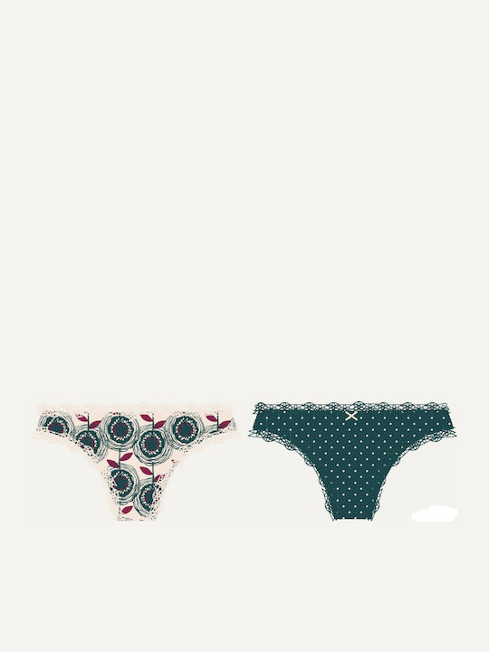 Damen Brasilien 2Pack Grün
