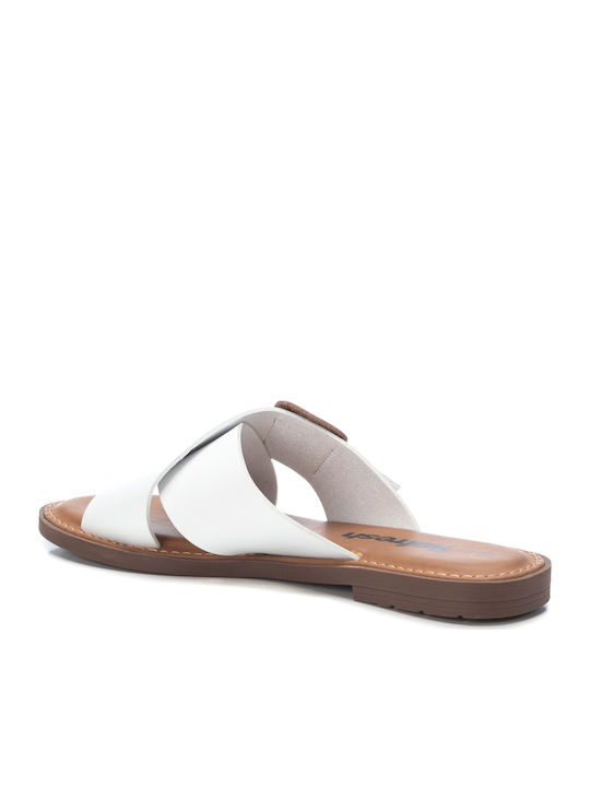 Refresh Women's Flat Sandals in White Color