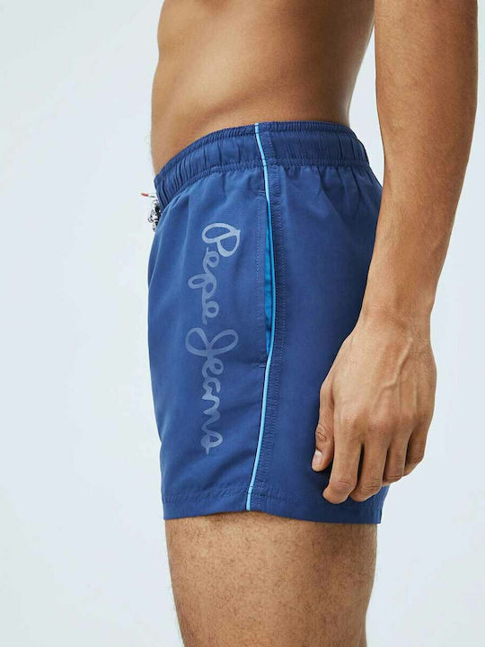 New Brian Plain Ανδρικό Μαγιό Σορτς Navy Μπλε