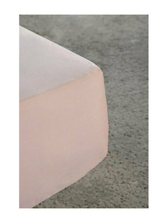 Nima Sheet King Size 270x280cm. Unicolors Pink