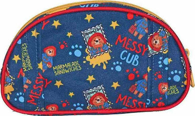 Diakakis Paddington Pencil Case with 1 Compartment Multicolored