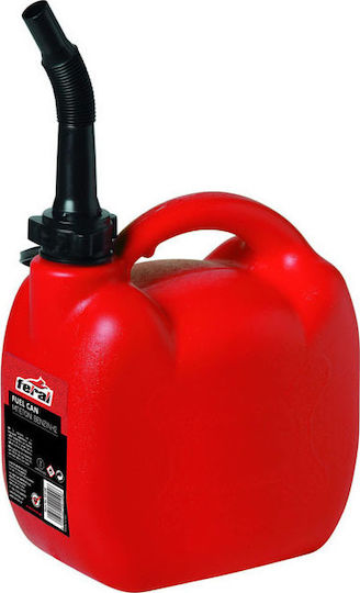 Auto Gs Fuel Plastic Can with Extension Tube 10lt Red