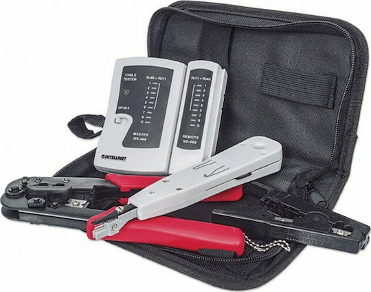 Intellinet 780070 Tester Καλωδίων Δικτύου RJ45 / RJ12 / RJ11