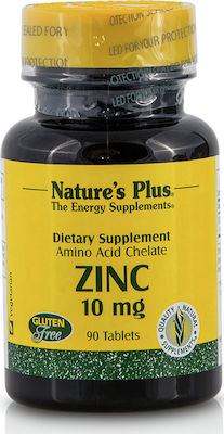 Nature's Plus Zinc 10mg 90 ταμπλέτες