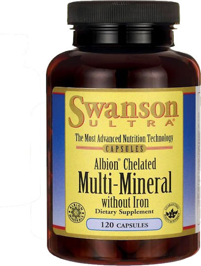 Swanson Albion Chelated Multi-Mineral 120 κάψουλες