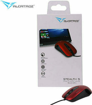 Alcatroz Stealth 5 Magazin online Mouse Roșu