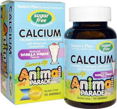 Nature's Plus Animal Parade Calcium 90 ζελεδάκια