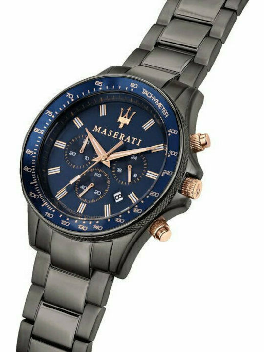 Maserati Sfida Ρολόι Μπαταρίας με Μεταλλικό Μπρασελέ Maserati Sfida Ρολόι Μπαταρίας με Μεταλλικό Μπρασελέ