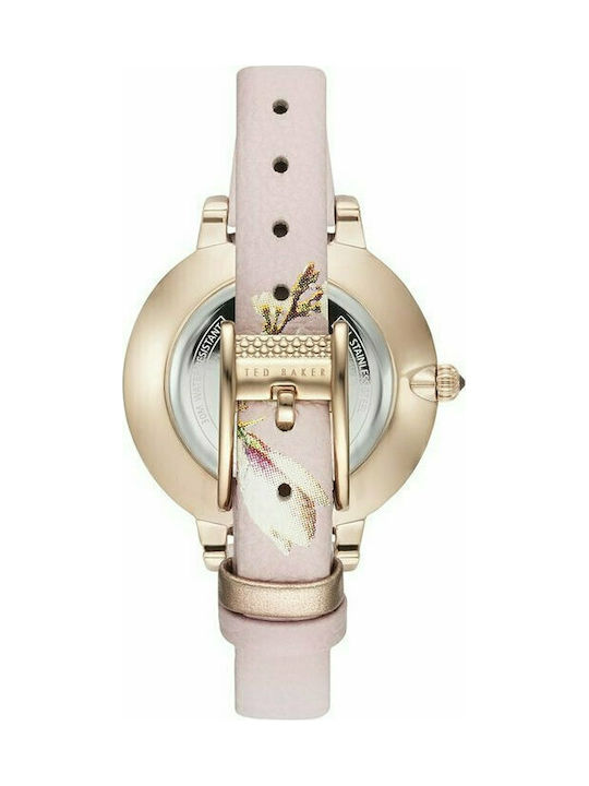 Ted Baker Kate Watch with Pink Leather Strap