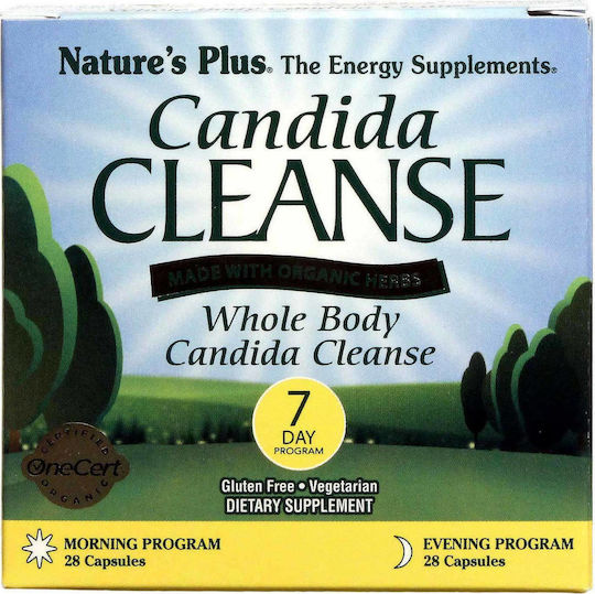 Nature's Plus Candida Cleanse Ειδικό Συμπλήρωμα Διατροφής 56 κάψουλες