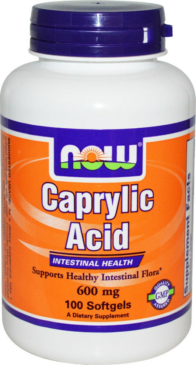 Now Foods Caprylic Acid 600mg 100 μαλακές κάψουλες Skroutz.gr