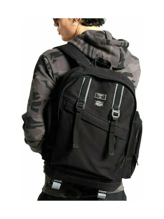 Superdry Thunder Fabric Backpack Black 22lt