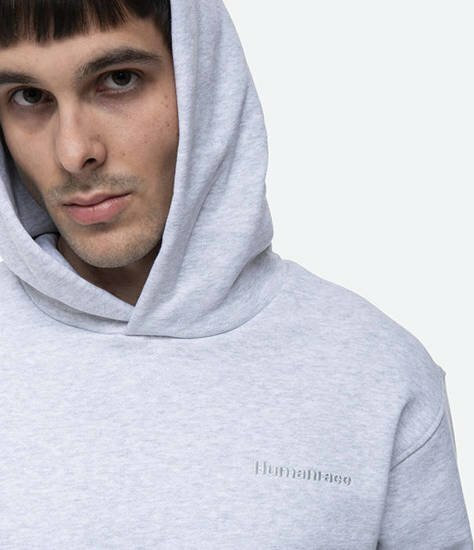 adidas x Pharrell Basics Hoodie (Hellgrau) H58294