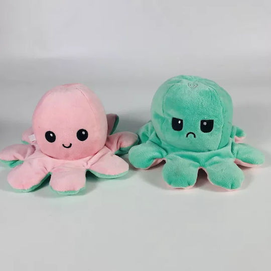 Anna Club Jucărie de pluș Reversible Octopus 12 cm. (Diverse modele) 1 buc
