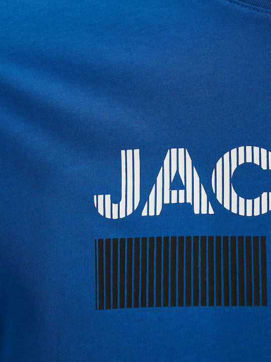 Jack & Jones Men's T-Shirt with Logo Classic Blue