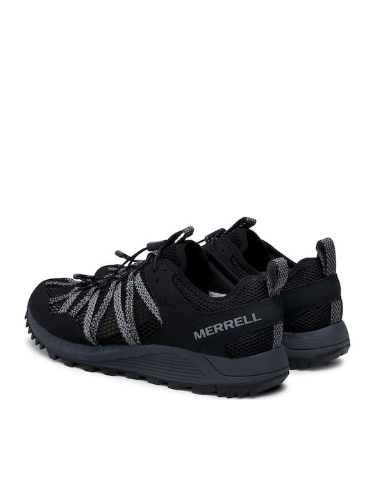 Merrell Wildwood Aerosport Ανδρικά Ορειβατικά Παπούτσια Μαύρα