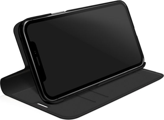 Black Rock Bookstyle Δερματίνης Μαύρο (iPhone 11 Pro)