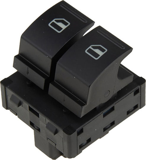NTY Car Window Switch for Seat Mii Skoda Citigo Volkswagen Up 8pin Black
