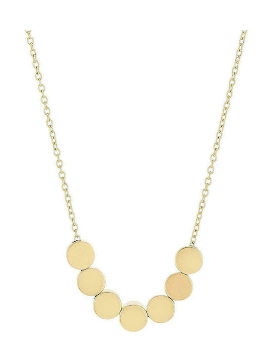 Tommy Hilfiger Necklace Geometric from Gold Plated Steel