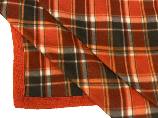 Linea Home Sunset Einheitsdecke 160x210cm Orange
